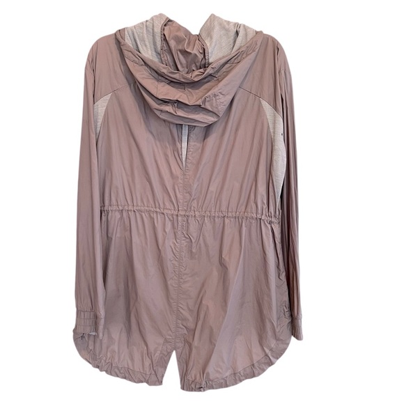 Smartwool Nylon Wool Accent Windbreaker Jacket Grey Women’s Medium Hiking Active - Picture 4 of 5